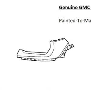Painted 2022-2026 GMC Hummer EV Front Filler Panel | Genuine OEM
