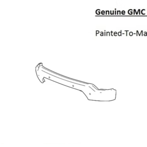 Painted 2022-2026 GMC Sierra 1500 Front Bumper | Genuine OEM