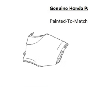 Painted 2023-2024 Honda CR-V CRV Rear Bumper Side Panel | Genuine OEM