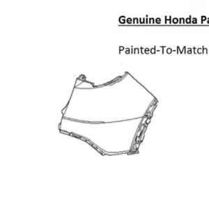 Painted 2023-2024 Honda HR-V HRV Rear Bumper Side Panel | Genuine OEM