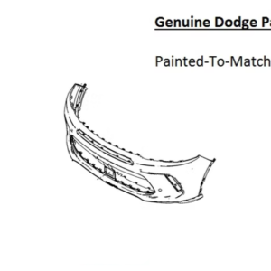 Painted 2023-2025 Dodge Hornet Front Bumper | Genuine OEM