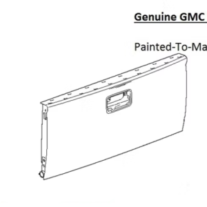 Painted 2023-2025 GMC Canyon Tailgate | Genuine OEM