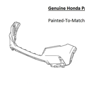 Painted 2023-2025 Honda CR-V CRV Front Bumper | Genuine OEM