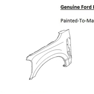 Painted 2023-2026 Ford F250 F-250 F350 F-350 Front Fender | Genuine OEM
