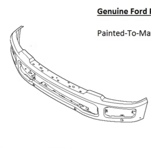 Painted 2023-2026 Ford F250 F350 Front Bumper | Genuine OEM