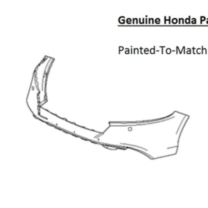 Painted 2023-2026 Honda Accord Front Bumper | Genuine OEM
