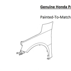 Painted 2023-2026 Honda Accord Front Fender | Genuine OEM