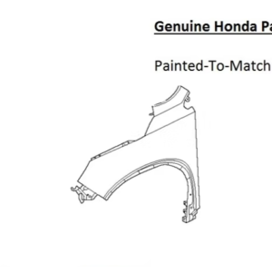 Painted 2023-2026 Honda Pilot Front Fender | Genuine OEM