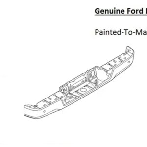 Painted 2024-2026 Ford F-150 F150 Rear Bumper | Genuine OEM