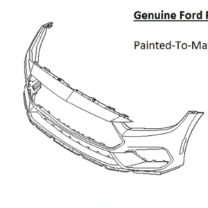 Painted 2024-2026 Ford Mustang Front Bumper | Genuine OEM