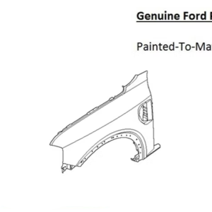 Painted 2024-2026 Ford Ranger Front Fender | Genuine OEM