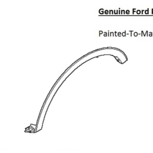 Painted 2024-2026 Ford Ranger Rear Fender Flare | Genuine OEM