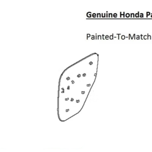 Painted 2024-2026 Honda Prologue Charge Port Door | Genuine OEM