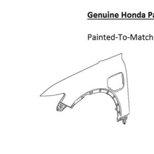 Painted 2024-2026 Honda Prologue Front Fender | Genuine OEM