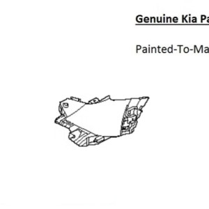 Painted 2024-2026 Kia EV9 Rear Bumper Side Panel | Genuine OEM