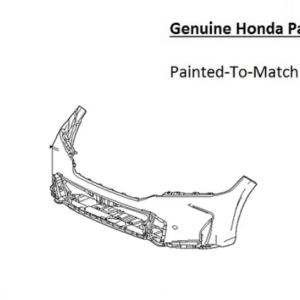 Painted 2025-2026 Honda Civic Front Bumper | Genuine OEM