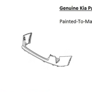 Painted 2025-2026 Kia K4 Rear Bumper | Genuine OEM
