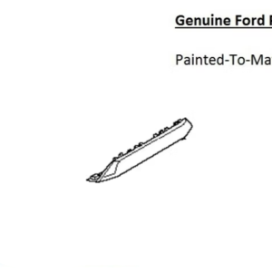Painted 2025 Ford Expedition Rear Hitch Cover | Genuine OEM