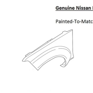 Painted 2005-2021 Nissan Frontier Front Fender | Genuine OEM