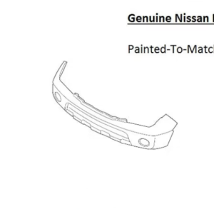 Painted 2009-2021 Nissan Frontier Front Bumper Cover | Genuine OEM