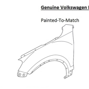 Painted 2011-2017 Volkswagen Touareg Front Fender | Genuine OEM