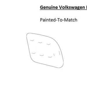 Painted 2011-2017 Volkswagen Touareg Fuel Door | Genuine OEM