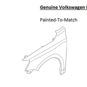 Painted 2011-2018 Volkswagen Jetta Front Fender | Genuine OEM