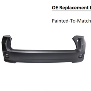 Painted 2011-2020 Toyota Sienna Rear Bumper Cover | OE Replacement