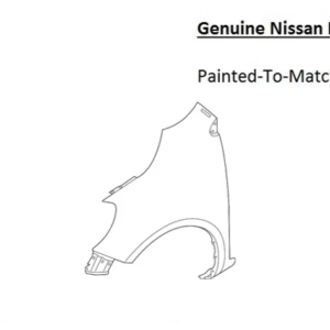 Painted 2012-2019 Nissan Versa Front Fender | Genuine OEM