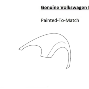 Painted 2012-2019 Volkswagen VW Beetle Front Fender | Genuine OEM