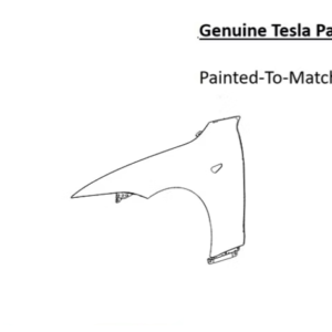 Painted 2012-2021 Tesla Model S Front Fender | Genuine OEM