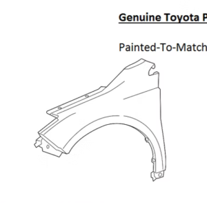 Painted 2013-2018 Toyota Avalon Front Fender | Genuine OEM