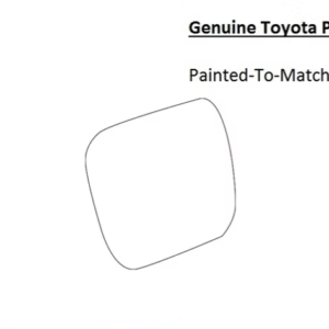 Painted 2013-2018 Toyota Avalon Fuel Door | Genuine OEM