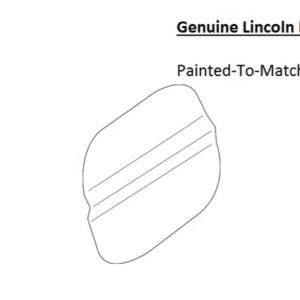 Painted 2013-2020 Lincoln MKZ Fuel Door | Genuine OEM