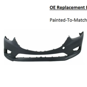 Painted 2014-2017 Mazda 6 Mazda6 Front Bumper Cover | OE Replacement