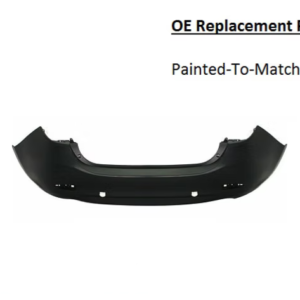 Painted 2014-2017 Mazda 6 Mazda6 Rear Bumper Cover | OE Replacement