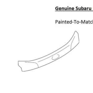 Painted 2014-2018 Subaru Forester Rear Finishing Panel | Genuine OEM