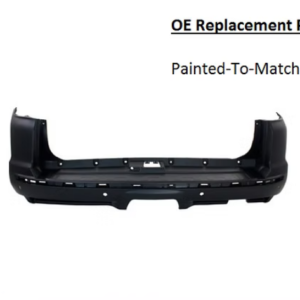 Painted 2014-2024 Toyota 4Runner Rear Bumper Cover | OE Replacement
