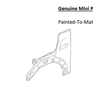 Painted 2014-2026 Mini Cooper Front Fender | Genuine OEM