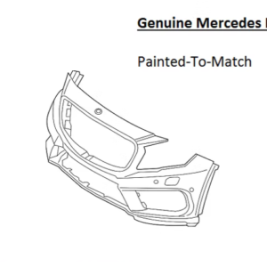 Painted 2015-2017 Mercedes GLA250 GLA 250 Front Bumper Cover | Genuine OEM