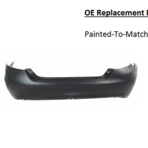 Painted 2015-2017 Toyota Camry Rear Bumper Cover | OE Replacement
