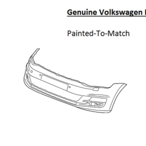 Painted 2015-2017 Volkswagen GTI Front Bumper Cover | Genuine OEM