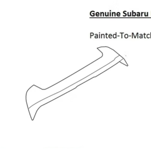 Painted 2015-2019 Subaru Outback Rear Spoiler | Genuine OEM