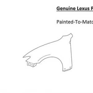 Painted 2015-2024 Lexus RC200t RC300 RC350 RCF | Genuine OEM