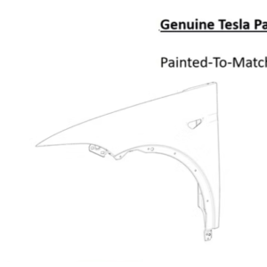 Painted 2015-2026 Tesla Model X Front Fender | Genuine OEM