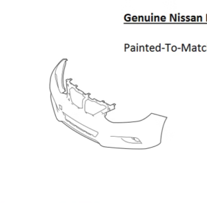 Painted 2016-2018 Nissan Altima Front Bumper Cover | Genuine OEM
