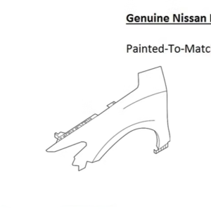 Painted 2016-2023 Nissan Maxima Front Fender | Genuine OEM
