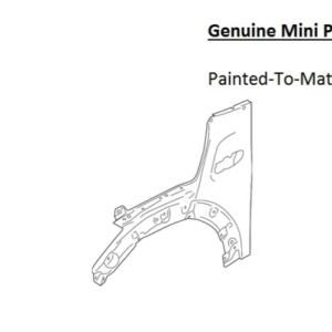 Painted 2016-2024 MINI Cooper Clubman Front Fender | Genuine OEM