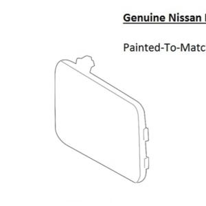 Painted 2017-2020 Nissan Pathfinder Fuel Door | Genuine OEM