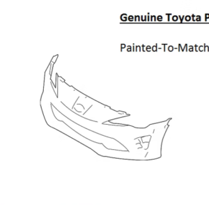 Painted 2017-2020 Toyota 86 Front Bumper Cover | Genuine OEM